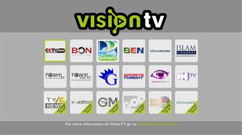 what channel is vision tv